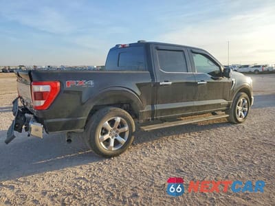 Trzecie zdjęcie samochodu z tyłu: 2021 FORD F150 SUPERCREW VIN:1FTFW1ED3MFB53808 - miniatura