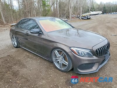 Czwarte zdjęcie samochodu z boku: 2016 MERCEDES-BENZ C 300 4MATIC VIN:55SWF4KB0GU159495 - miniatura