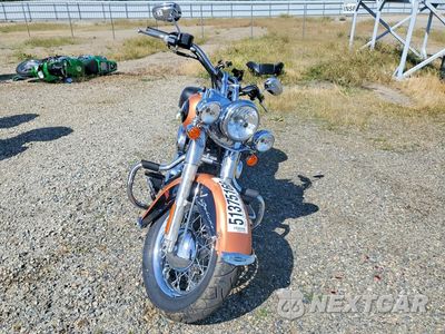 Drugie zdjęcie samochodu z przodu: 2008 HARLEY-DAVIDSON FLSTN 105TH ANNIVERSARY EDITION VIN:1HD1JD5488Y011697 - miniatura