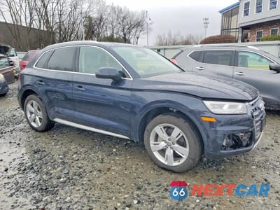 Czwarte zdjęcie samochodu z boku: 2019 AUDI Q5 PRESTIGE VIN:WA1CNBFY1K2053671 - miniatura