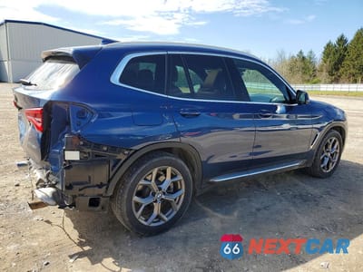 Trzecie zdjęcie samochodu z tyłu: 2020 BMW X3 XDRIVE30I VIN:5UXTY5C08L9B48879 - miniatura