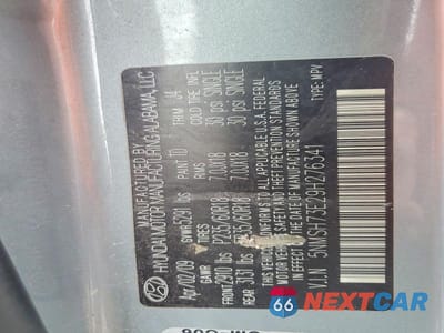 Zdjęcie 13 z 13 samochodu: 2009 HYUNDAI SANTA FE SE VIN:5NMSH73E29H276341 - miniatura