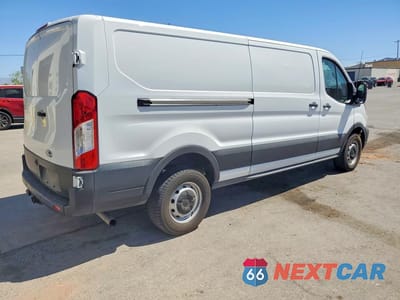Trzecie zdjęcie samochodu z tyłu: 2023 FORD TRANSIT T-150 VIN:1FTYE1YG7PKB82256 - miniatura