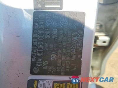 Zdjęcie 12 z 12 samochodu: 2016 KIA FORTE LX VIN:KNAFK4A63G5500078 - miniatura