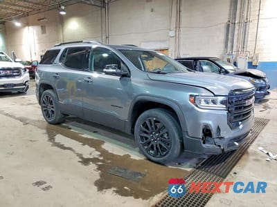 Czwarte zdjęcie samochodu z boku: 2022 GMC ACADIA SLE VIN:1GKKNKL4XNZ143856 - miniatura