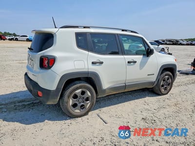 Trzecie zdjęcie samochodu z tyłu: 2018 JEEP RENEGADE SPORT VIN:ZACCJBAB2JPH01723 - miniatura