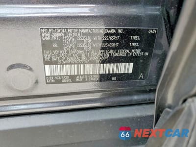Zdjęcie 14 z 14 samochodu: 2024 TOYOTA RAV4 XLE VIN:2T3W1RFV7RC277057 - miniatura
