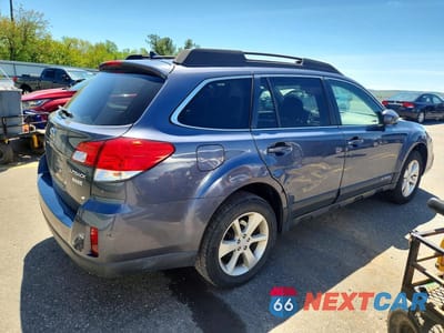 Trzecie zdjęcie samochodu z tyłu: 2014 SUBARU OUTBACK 2.5I PREMIUM VIN:4S4BRBCC2E3279713 - miniatura