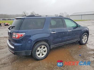 Trzecie zdjęcie samochodu z tyłu: 2015 GMC ACADIA SLE VIN:1GKKRNED4FJ267169 - miniatura