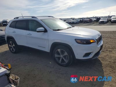 Czwarte zdjęcie samochodu z boku: 2019 JEEP CHEROKEE LIMITED VIN:1C4PJLDB7KD373198 - miniatura