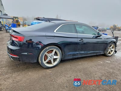 Trzecie zdjęcie samochodu z tyłu: 2018 AUDI A5 PREMIUM VIN:WAUNNAF55JA103617 - miniatura