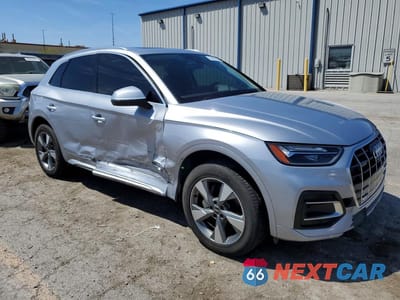 Czwarte zdjęcie samochodu z boku: 2023 AUDI Q5 PREMIUM PLUS 40 VIN:WA1BBAFY6P2187517 - miniatura