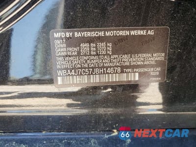 Zdjęcie 13 z 13 samochodu: 2018 BMW 440XI GRAN COUPE VIN:WBA4J7C57JBH14678 - miniatura