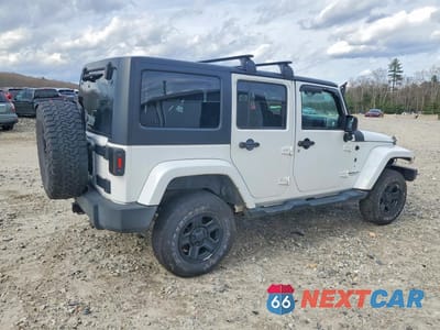 Trzecie zdjęcie samochodu z tyłu: 2012 JEEP WRANGLER UNLIMITED SAHARA VIN:1C4BJWEG3CL277680 - miniatura