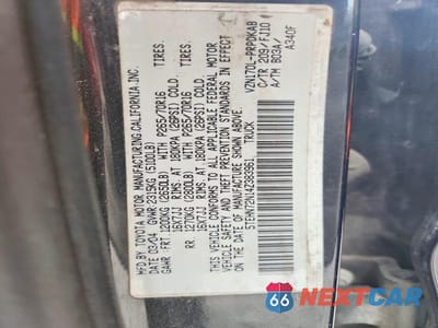Zdjęcie 12 z 12 samochodu: 2004 TOYOTA TACOMA V6 VIN:5TEHN72N14Z383961 - miniatura