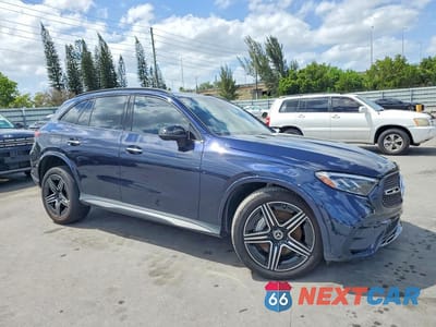 Czwarte zdjęcie samochodu z boku: 2024 MERCEDES-BENZ GLC 300 VIN:W1NKM4GB1RF174934 - miniatura