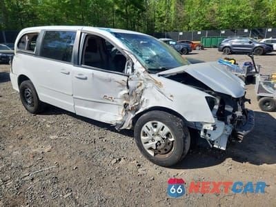 Czwarte zdjęcie samochodu z boku: 2016 DODGE GRAND CARAVAN SE VIN:2C4RDGBG2GR115133 - miniatura