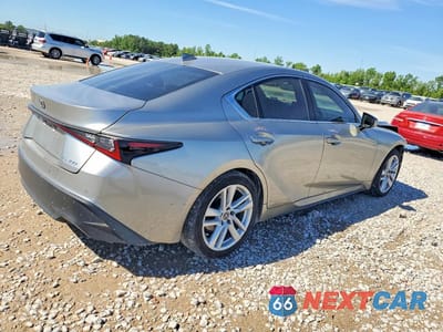 Trzecie zdjęcie samochodu z tyłu: 2023 LEXUS IS 300 BASE VIN:JTHCA1D20P5124292 - miniatura