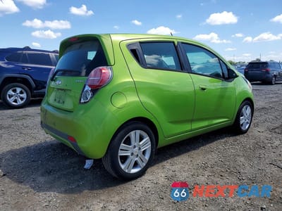 Trzecie zdjęcie samochodu z tyłu: 2014 CHEVROLET SPARK LS VIN:KL8CB6S98EC509046 - miniatura