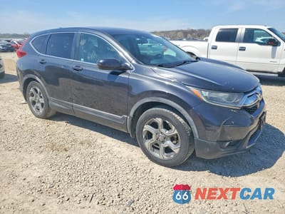 Czwarte zdjęcie samochodu z boku: 2019 HONDA CR-V EX VIN:5J6RW1H55KA022546 - miniatura