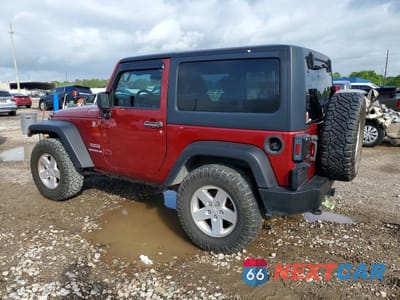 Drugie zdjęcie samochodu z przodu: 2012 JEEP WRANGLER SPORT VIN:1C4GJWAG5CL270046 - miniatura