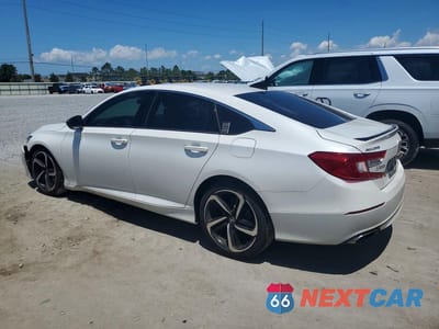 Drugie zdjęcie samochodu z przodu: 2021 HONDA ACCORD SPORT VIN:1HGCV1F37MA107148 - miniatura