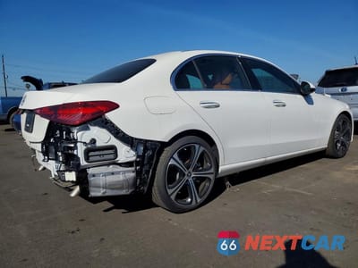 Trzecie zdjęcie samochodu z tyłu: 2024 MERCEDES-BENZ C 300 VIN:W1KAF4GB5RR230472 - miniatura