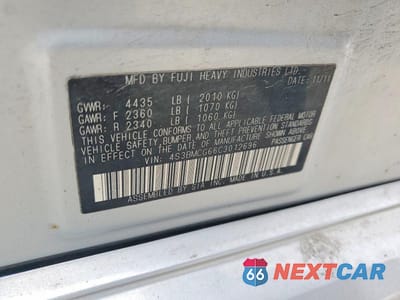 Zdjęcie 12 z 12 samochodu: 2012 SUBARU LEGACY 2.5I PREMIUM VIN:4S3BMCG66C3012696 - miniatura