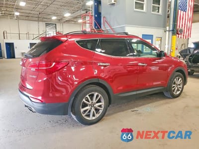 Trzecie zdjęcie samochodu z tyłu: 2015 HYUNDAI SANTA FE SPORT 2.0T VIN:5XYZU3LA9FG276858 - miniatura