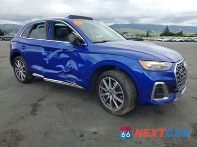 Czwarte zdjęcie samochodu z boku: 2022 AUDI SQ5 PREMIUM VIN:WA1A4AFY5N2092160 - miniatura