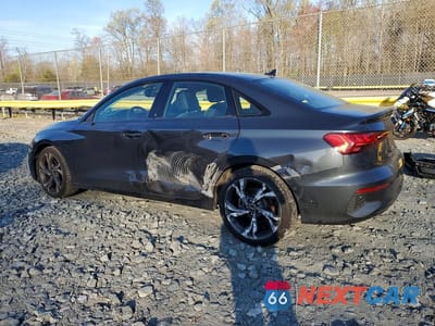 Drugie zdjęcie samochodu z przodu: 2023 AUDI A3 PREMIUM PLUS VIN:WAUHUDGY6PA061526 - miniatura