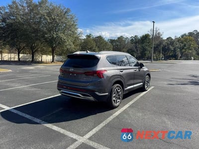 Czwarte zdjęcie samochodu z boku: 2021 HYUNDAI SANTA FE SEL PREMIUM VIN:KM8S3DA10MU011900 - miniatura