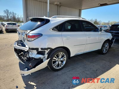 Trzecie zdjęcie samochodu z tyłu: 2013 LEXUS RX 350 VIN:2T2ZK1BA9DC107827 - miniatura