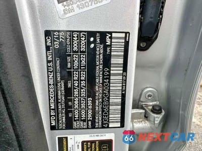 Zdjęcie 10 z 10 samochodu: 2016 MERCEDES-BENZ GLE COUPE 450 4MATIC VIN:4JGED6EB9GA034199 - miniatura