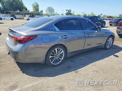 Trzecie zdjęcie samochodu z tyłu: 2018 INFINITI Q50 3.0T LUXE VIN:JN1EV7AP1JM363691 - miniatura