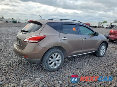 Trzecie zdjęcie samochodu z tyłu: 2012 NISSAN MURANO S VIN:JN8AZ1MW6CW224944 - miniatura