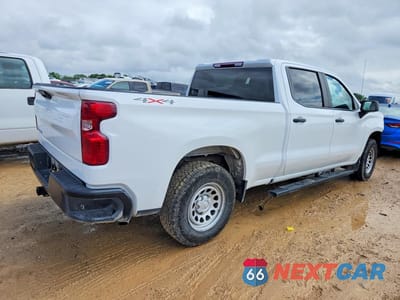 Trzecie zdjęcie samochodu z tyłu: 2023 CHEVROLET SILVERADO K1500 VIN:1GCUDAED3PZ307045 - miniatura