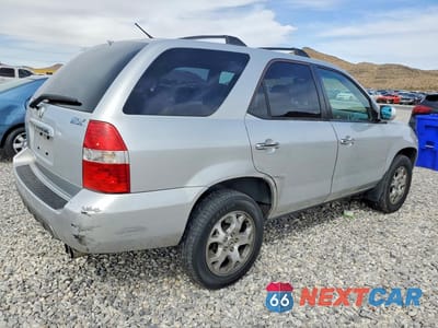 Trzecie zdjęcie samochodu z tyłu: 2001 ACURA MDX TOURING VIN:2HNYD18811H528807 - miniatura