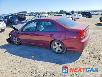 Drugie zdjęcie samochodu z przodu: 2004 HONDA CIVIC EX VIN:2HGES26714H504222 - miniatura
