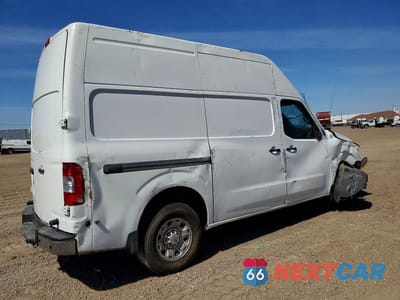 Trzecie zdjęcie samochodu z tyłu: 2013 NISSAN NV 2500 VIN:1N6BF0LX1DN102526 - miniatura