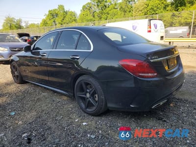 Drugie zdjęcie samochodu z przodu: 2017 MERCEDES-BENZ C 300 4MATIC VIN:55SWF4KB4HU204021 - miniatura