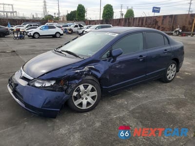 2007 HONDA CIVIC LX 1HGFA16547L073589 - główne zdjęcie licytacji z USA - miniatura