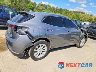 Trzecie zdjęcie samochodu z tyłu: 2021 BUICK ENVISION PREFERRED VIN:LRBAZLR4XMD041914 - miniatura