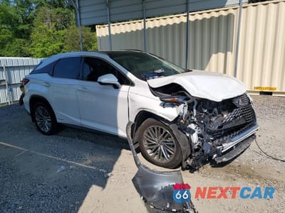 Czwarte zdjęcie samochodu z boku: 2022 LEXUS RX 450H VIN:2T2JGMDA7NC092775 - miniatura