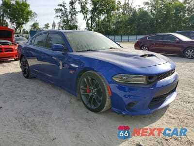 Czwarte zdjęcie samochodu z boku: 2021 DODGE CHARGER SCAT PACK VIN:2C3CDXGJ8MH528514 - miniatura