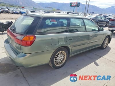 Trzecie zdjęcie samochodu z tyłu: 2003 SUBARU LEGACY L VIN:4S3BH635036310761 - miniatura