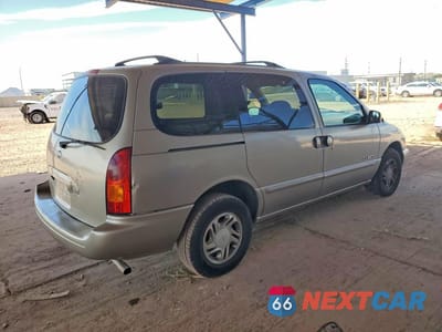 Trzecie zdjęcie samochodu z tyłu: 2000 NISSAN QUEST GXE VIN:4N2XN11T6YD839537 - miniatura