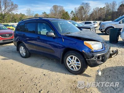 Czwarte zdjęcie samochodu z boku: 2002 TOYOTA RAV4 BASE VIN:JTEGH20V420075197 - miniatura