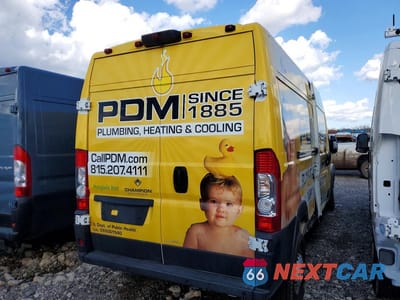 Trzecie zdjęcie samochodu z tyłu: 2025 RAM PROMASTER 3500 3500 HIGH VIN:3C6MRVHGXSE570188 - miniatura