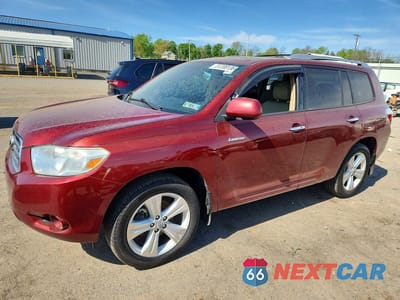 2010 TOYOTA HIGHLANDER LIMITED 5TDDK3EH4AS012761 - główne zdjęcie licytacji z USA - miniatura